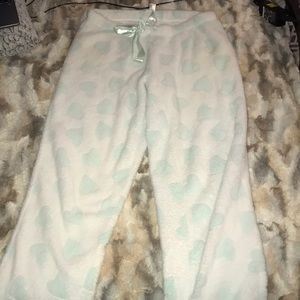 Fuzzy soft pajama pants